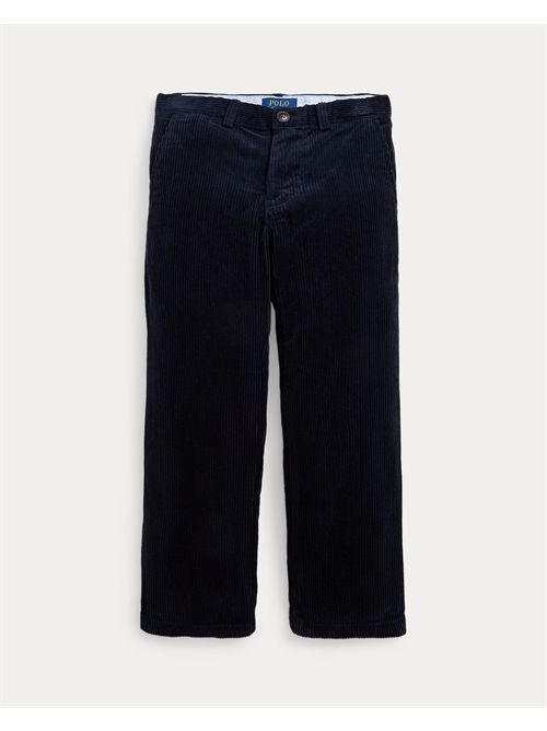 Pantalone velluto blu RALPH LAUREN | 322917121007BLU